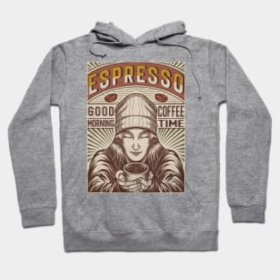 Espresso Girl Hoodie